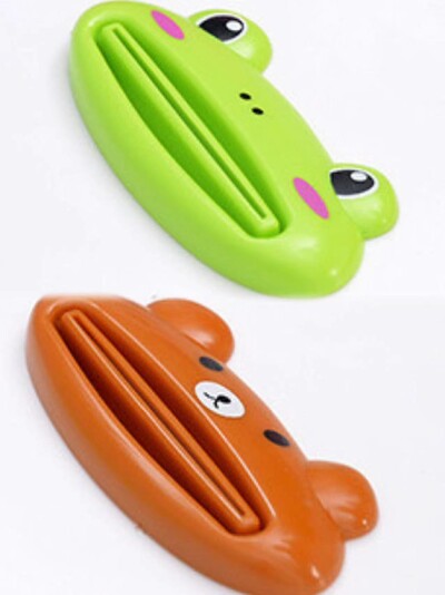 1 tk Cartoon hambapasta pressimismasin, armas loomade hambapasta toru pressimismasin, 4 valikut, laste vannitoatarvikud