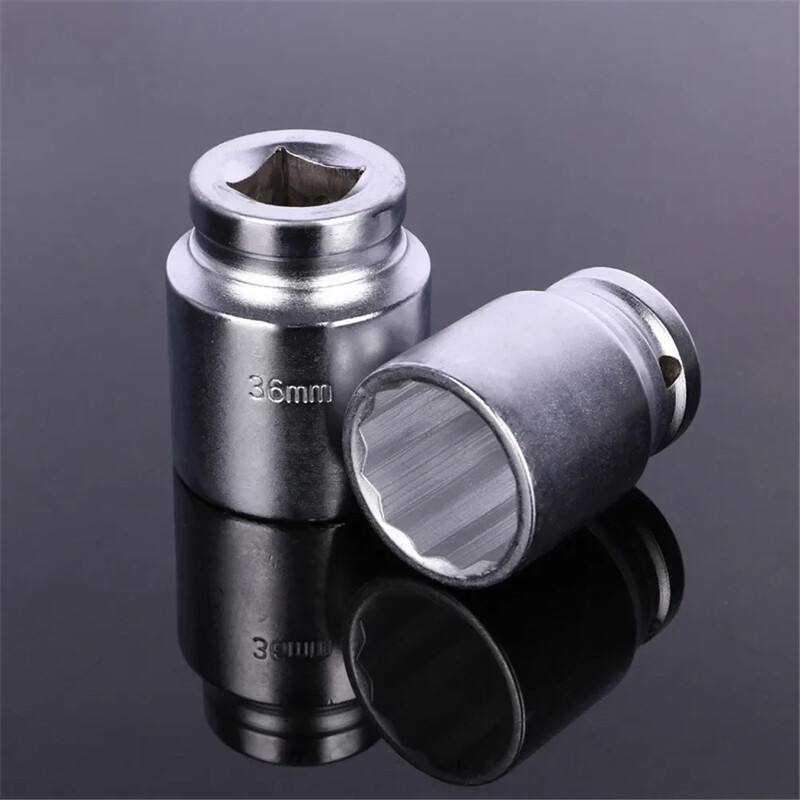 36 mm 3/4 palcový ťažký 12-hranný objímkový kľúč, bitový račňový kľúč, ťažký štvorcový pohon, objímky typu slivkový kvet, náradie na opravu automobilov