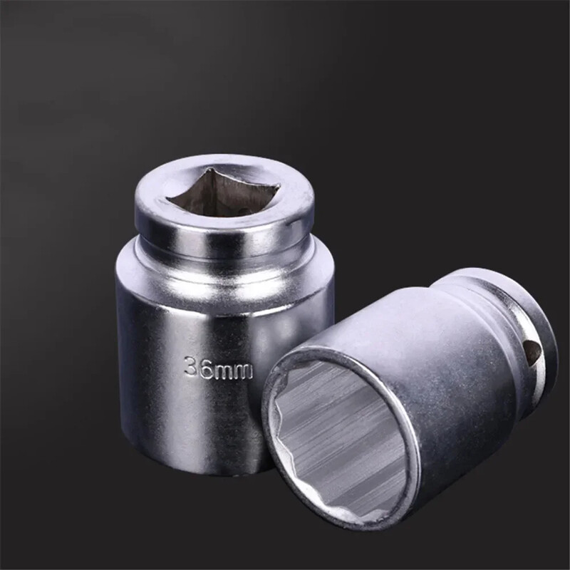 36 mm 3/4 palcový ťažký 12-hranný objímkový kľúč, bitový račňový kľúč, ťažký štvorcový pohon, objímky typu slivkový kvet, náradie na opravu automobilov