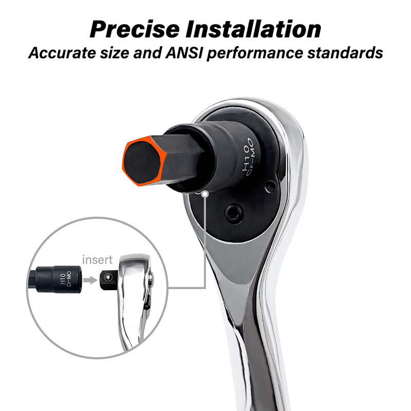 10 gab uzgaļu ligzdu komplekts, Torx Hex Sping Star uzgaļi, M4-M16 H3-H14 T20-T60 ar augstākās kvalitātes Cr-Mo tērauda 3/8 collu disku uzlabotu krātuvi