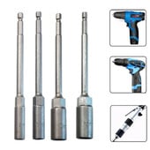 1 ks objímka 150 mm šesťhranný kľúč na vrtáky s adaptérom 5,5-19 mm pre elektrický kľúč, predlžovacia objímka, manuálne náradie na opravu auta