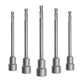 1Pc Socket 150mm Εξάγωνο Παξιμάδι Drill Bit Adapter 5,5-19mm For Electric Wrench Extension Sleeve Car Repair Tools