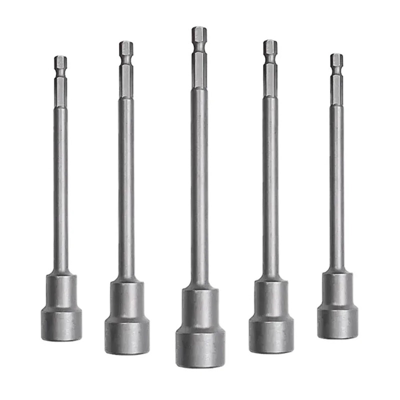 1 ks objímka 150 mm šesťhranný kľúč na vrtáky s adaptérom 5,5-19 mm pre elektrický kľúč, predlžovacia objímka, manuálne náradie na opravu auta