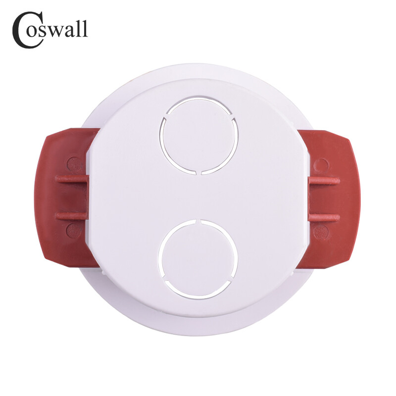 Coswall apvali sauso pamušalo dėžutė gipso kartono / gipso kartono / gipso kartono plokštėms 50 mm montavimo atstumas 32 mm gylis
