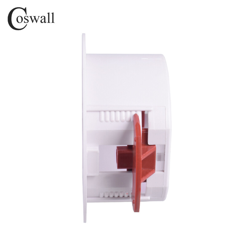 Coswall apvali sauso pamušalo dėžutė gipso kartono / gipso kartono / gipso kartono plokštėms 50 mm montavimo atstumas 32 mm gylis