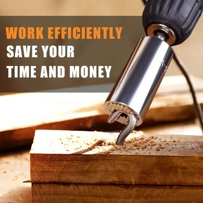 Универсален комплект гаечни ключове Втулка Приспособление 7-19 mm Адаптер за електрическа бормашина Гаечен ключ Ключ Гайка Magic Grip Мулти ръчни инструменти мултитул