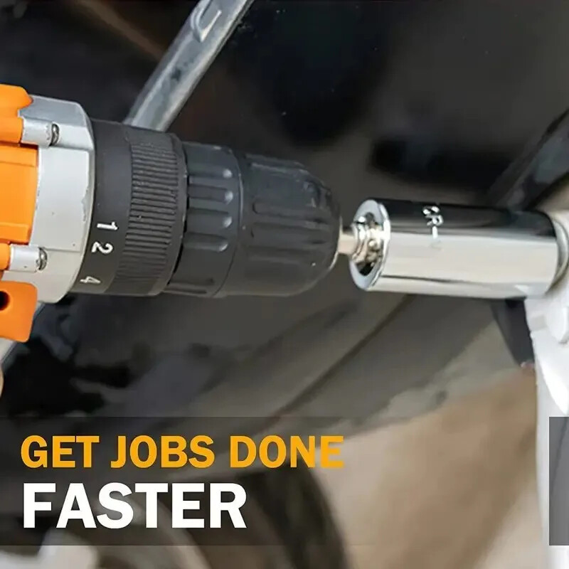 Универсален комплект гаечни ключове Втулка Приспособление 7-19 mm Адаптер за електрическа бормашина Гаечен ключ Ключ Гайка Magic Grip Мулти ръчни инструменти мултитул