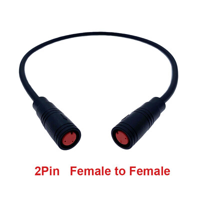 1 τεμ M8 2 3 4 5 6 ακίδων Ηλεκτρικό ποδήλατο πισινό βύσμα άρθρωσης αδιάβροχο για καλώδιο οθόνης Ebike Γυναικείο αρσενικό Προαιρετικός σύνδεσμος 20CM