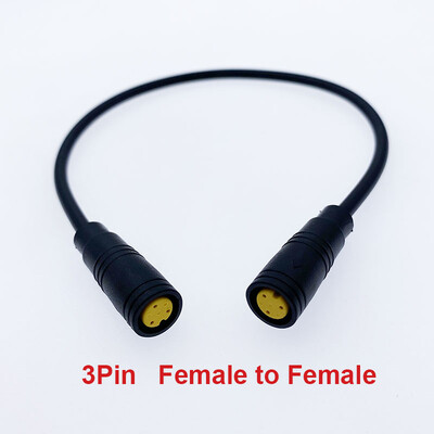 1 τεμ M8 2 3 4 5 6 ακίδων Ηλεκτρικό ποδήλατο πισινό βύσμα άρθρωσης αδιάβροχο για καλώδιο οθόνης Ebike Γυναικείο αρσενικό Προαιρετικός σύνδεσμος 20CM