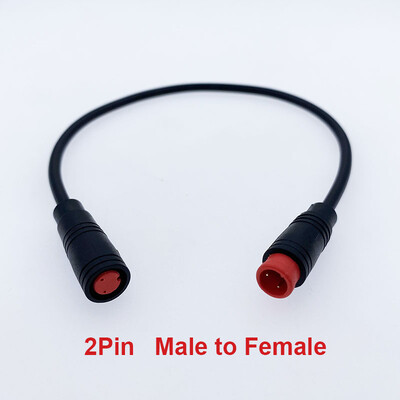 1 τεμ M8 2 3 4 5 6 ακίδων Ηλεκτρικό ποδήλατο πισινό βύσμα άρθρωσης αδιάβροχο για καλώδιο οθόνης Ebike Γυναικείο αρσενικό Προαιρετικός σύνδεσμος 20CM