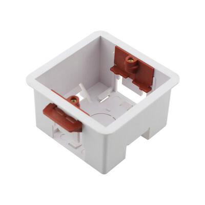 86 tipo 46 mm gylio sieniniai kištukiniai lizdai ir jungikliai kasetinis sausas pamušalas, skirtas gipso kartono gipso kartono gipso kartono 1 Gang elektros dėžutei