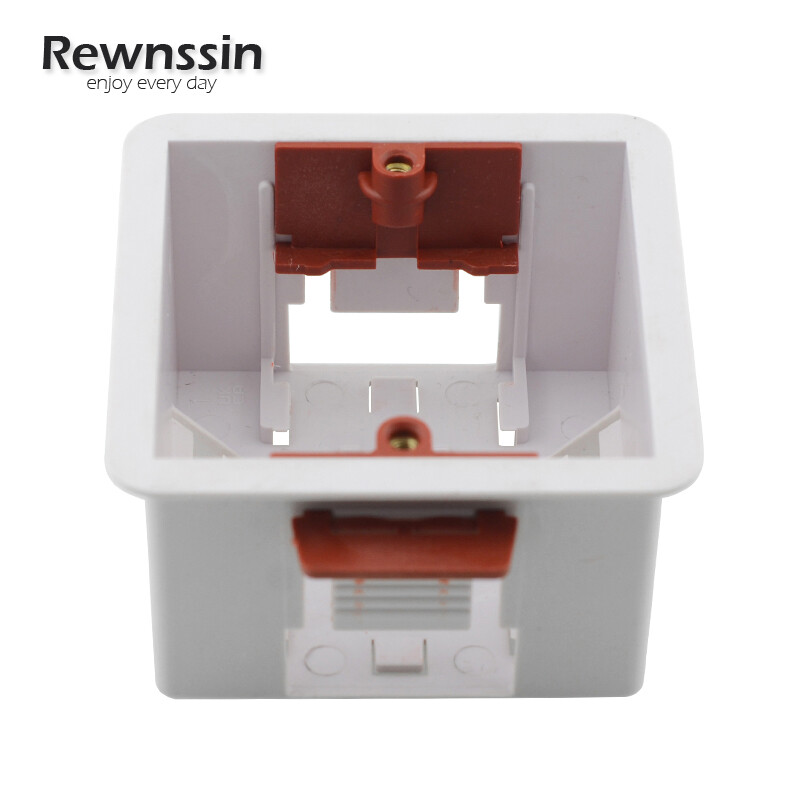 86 tipo 46 mm gylio sieniniai kištukiniai lizdai ir jungikliai kasetinis sausas pamušalas, skirtas gipso kartono gipso kartono gipso kartono 1 Gang elektros dėžutei