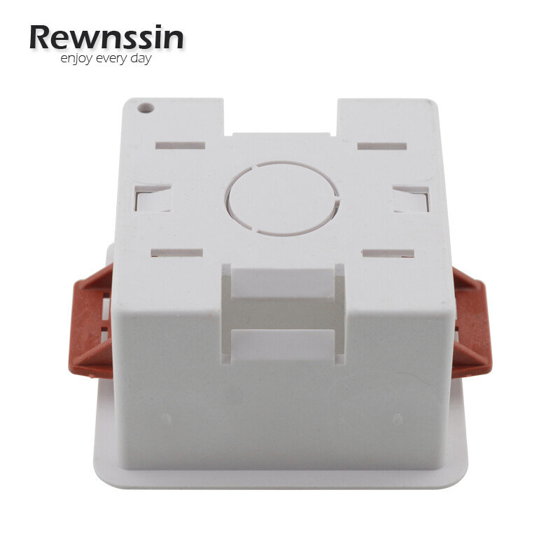 86 tipo 46 mm gylio sieniniai kištukiniai lizdai ir jungikliai kasetinis sausas pamušalas, skirtas gipso kartono gipso kartono gipso kartono 1 Gang elektros dėžutei