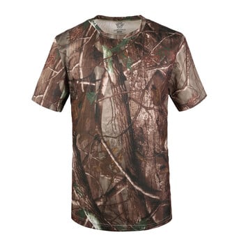 Υπαίθρια Woodland Hunting Shooting Shirt Dress Battle Dress Uniform Tactical BDU Combat Clothing Quick Dry Camouflage Βαμβακερό πουκάμισο