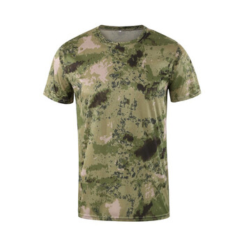 Υπαίθρια Woodland Hunting Shooting Shirt Dress Battle Dress Uniform Tactical BDU Combat Clothing Quick Dry Camouflage Βαμβακερό πουκάμισο