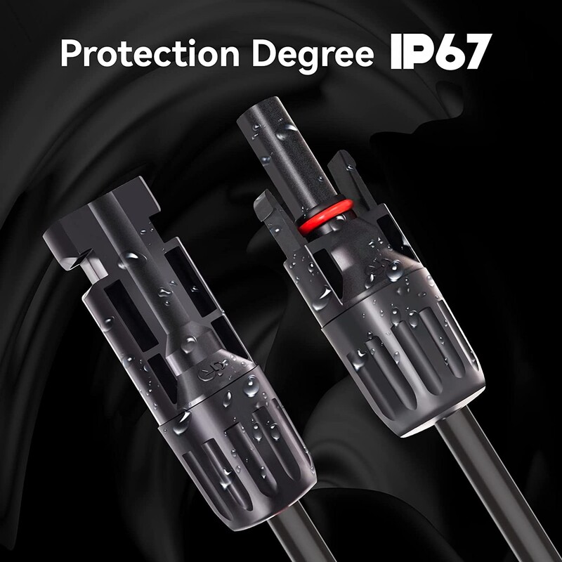 JXSINONE TUV apstiprināts 2 IN1 saules enerģijas savienotājs, PV savienotājs, vīrišķais–sieviešu saules enerģijas paralēlais savienotājs DIY saules bateriju komplektu sistēma T10039