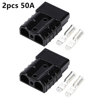 50A/120A 600V akkumulátor csatlakozó Anderson kábelterminálhoz targonca lakókocsi motorkerékpár akkumulátortöltő adapter tápcsatlakozója