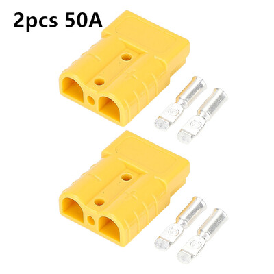 50A/120A 600V akkumulátor csatlakozó Anderson kábelterminálhoz targonca lakókocsi motorkerékpár akkumulátortöltő adapter tápcsatlakozója