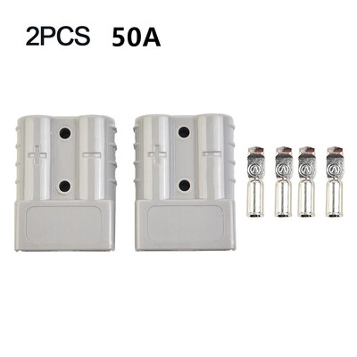 50A/120A 600V akkumulátor csatlakozó Anderson kábelterminálhoz targonca lakókocsi motorkerékpár akkumulátortöltő adapter tápcsatlakozója