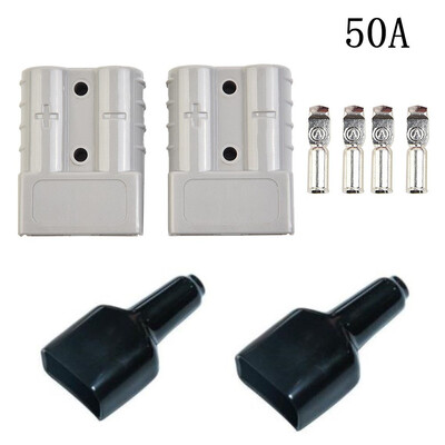 50A/120A 600V akkumulátor csatlakozó Anderson kábelterminálhoz targonca lakókocsi motorkerékpár akkumulátortöltő adapter tápcsatlakozója