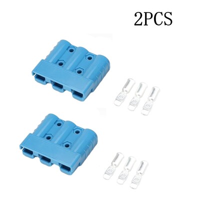 50A/120A 600V akkumulátor csatlakozó Anderson kábelterminálhoz targonca lakókocsi motorkerékpár akkumulátortöltő adapter tápcsatlakozója