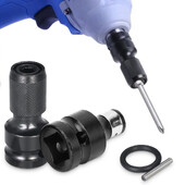 Universal Adaptive Wrench Adapter Socket Ratchet Torque Wrench Adapter 1/2 ίντσας Τετράγωνο σε 1/4 ίντσας εξάγωνο υποδοχή καστάνιας