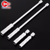 14 mm 16 mm magnetiga süüteküünla eemaldamise tööriista mutrivõti ümbris 3/8" 12-punktiline pööratav küünlavõti 16 mm pika pikenduspesa komplekti tööriistad