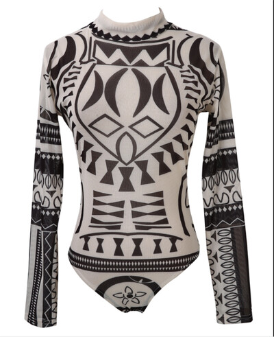 Body de epocă pentru femei, etnic, sexy, cămașă cu mânecă lungă, salopetă, body stretch, body cu imprimeu subțire, body de vară, topuri