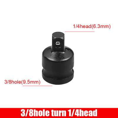 Trieciena kontaktligzdas adapteris amatnieka remonts 1/2 uzgriežņu atslēgas piedziņas instrumenti reduktors pārveidotājs adapteris gaisa 1/4 instrumenti rokas ligzda 3/8