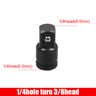 Trieciena kontaktligzdas adapteris amatnieka remonts 1/2 uzgriežņu atslēgas piedziņas instrumenti reduktors pārveidotājs adapteris gaisa 1/4 instrumenti rokas ligzda 3/8