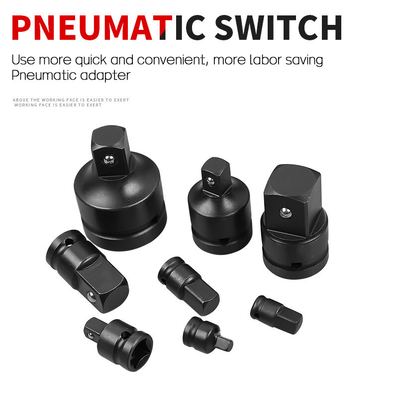 Trieciena kontaktligzdas adapteris amatnieka remonts 1/2 uzgriežņu atslēgas piedziņas instrumenti reduktors pārveidotājs adapteris gaisa 1/4 instrumenti rokas ligzda 3/8