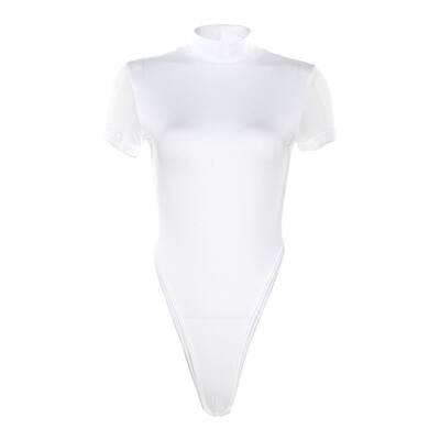 Eiropas un Amerikas pavasara un vasaras sieviešu Y2k moderns apaļš kakla seksīgs sieviešu kombinezons bez muguras