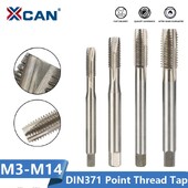 XCAN DIN371 Taroscop cu șurub metric M3/M4/M5/M6/M8/M10/M12/M4 Taroscop mașină cu filet ranforsat Burghiu