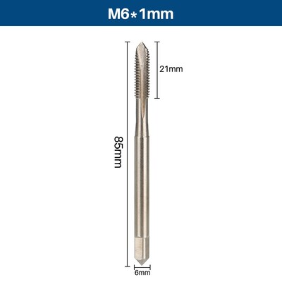 XCAN DIN371 Taroscop cu șurub metric M3/M4/M5/M6/M8/M10/M12/M4 Taroscop mașină cu filet ranforsat Burghiu