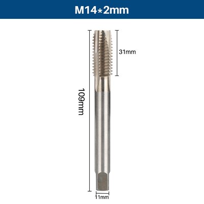 XCAN DIN371 Taroscop cu șurub metric M3/M4/M5/M6/M8/M10/M12/M4 Taroscop mașină cu filet ranforsat Burghiu