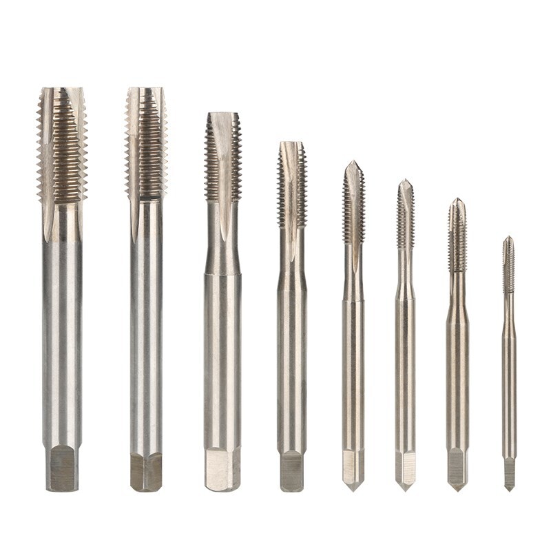 XCAN DIN371 meetriline kruvikraan M3/M4/M5/M6/M8/M10/M12/M4 tugevdatud varre keermekeermega puuriteraga masinkraan