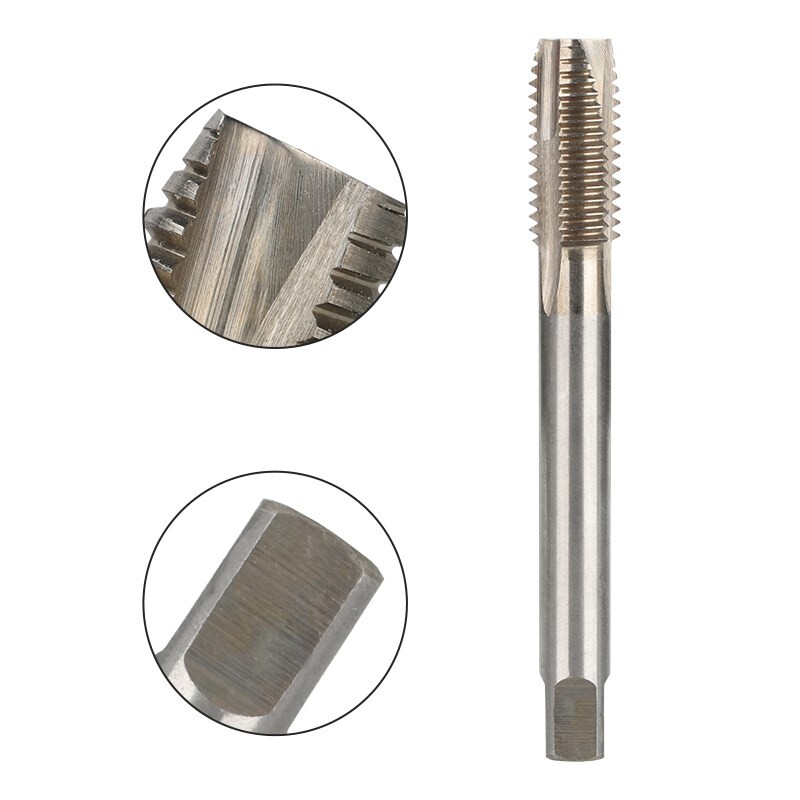 XCAN DIN371 meetriline kruvikraan M3/M4/M5/M6/M8/M10/M12/M4 tugevdatud varre keermekeermega puuriteraga masinkraan