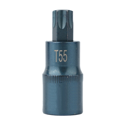 Bit de șurubelniță Torx Adaptor de biți de priză de 1/2 inch T30/T40/T45/T50 T55 T60 T70 Adaptor de priză Torx pentru chei cu clichet unealtă de mână