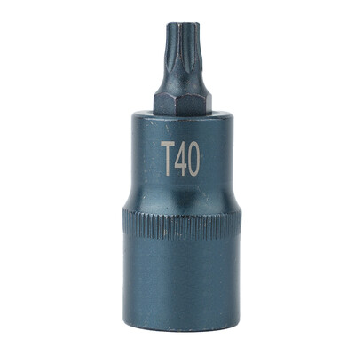 Bit de șurubelniță Torx Adaptor de biți de priză de 1/2 inch T30/T40/T45/T50 T55 T60 T70 Adaptor de priză Torx pentru chei cu clichet unealtă de mână