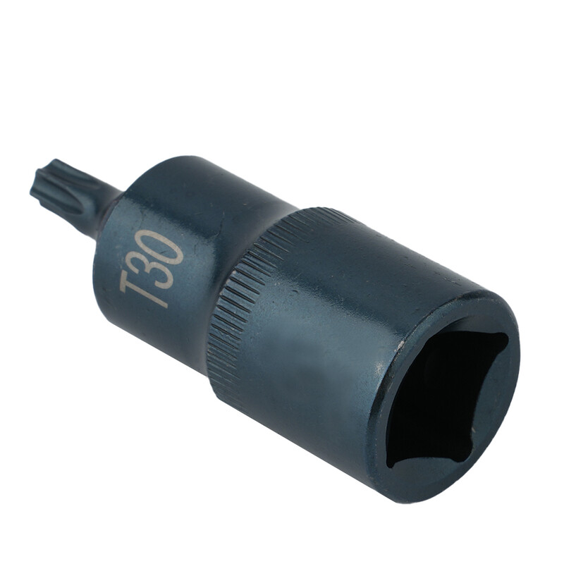 Bit de șurubelniță Torx Adaptor de biți de priză de 1/2 inch T30/T40/T45/T50 T55 T60 T70 Adaptor de priză Torx pentru chei cu clichet unealtă de mână
