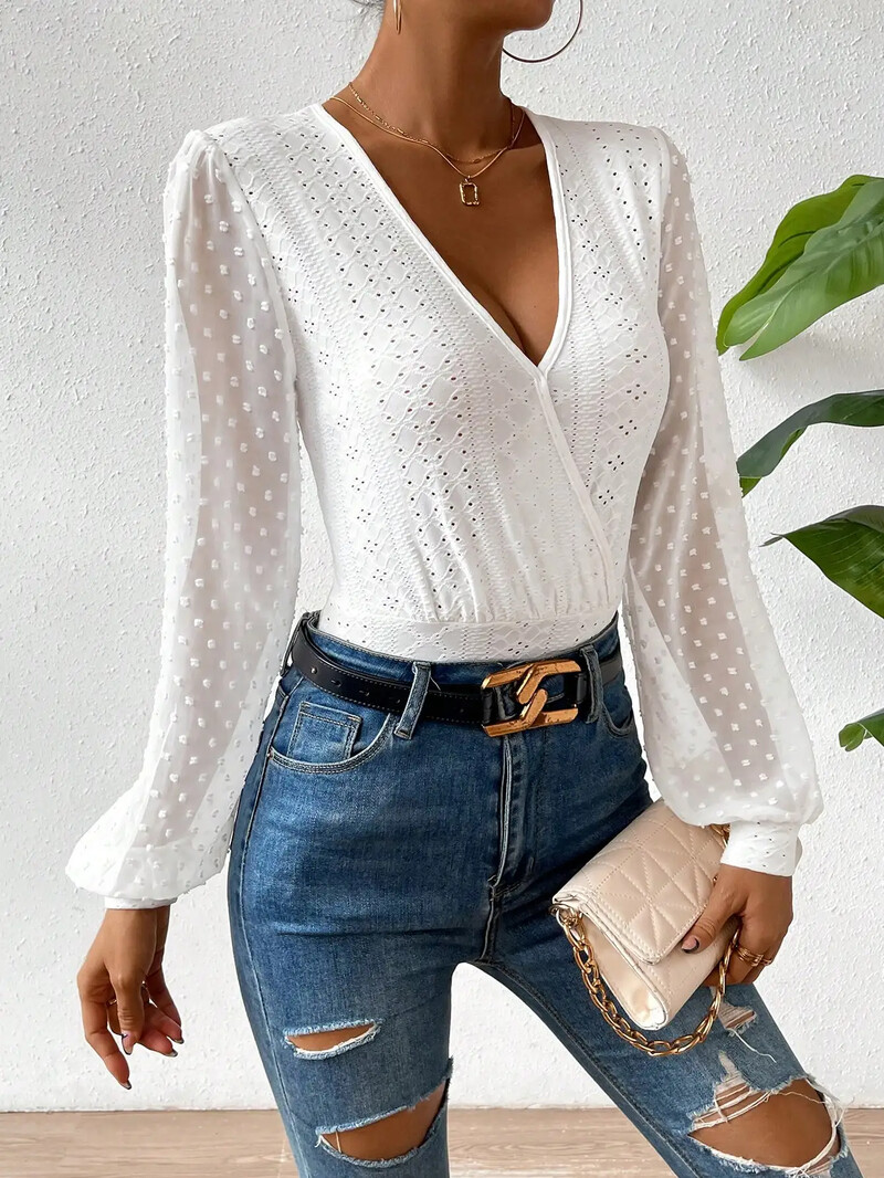 2024-es új női jumpsuit Sexy jumpsuit Hosszú ujjú jumpsuit Slim fit jumpsuit Több színben is elérhető