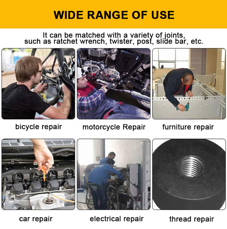 1/2/3/6 vnt. srieginis grąžtas šešiakampis kotas, padengtas titanu HSS sriegio antgalis, sraigtinis sraigtas, sujungtas sriegiu M3 M4 M5 M6 M8 M10 rankiniai įrankiai