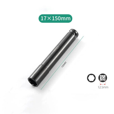 1 bucată 150 mm adâncime cheie hexagonală 1/2 "adaptor priză de antrenare cheie priză cheie electrică pentru unelte pneumatice cu aer