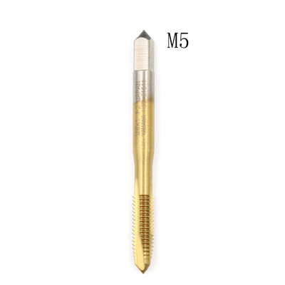 Mașină de titan HSS de înaltă calitate, robinet de găurit cu robinet din dreapta, punct spiralat, filet, robinet cu mâner M2/M2.5/M3/M3.5/M4/M5/M6/M8