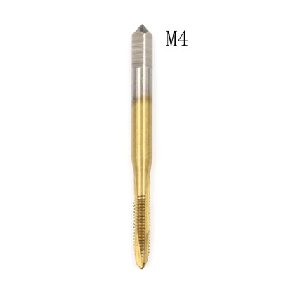 Mașină de titan HSS de înaltă calitate, robinet de găurit cu robinet din dreapta, punct spiralat, filet, robinet cu mâner M2/M2.5/M3/M3.5/M4/M5/M6/M8
