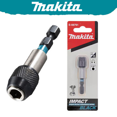 Makita E-08791 Impact Black Magnetic Bit Holder 60MM 1/4" Εξαγωνική λαβή Μαγνητικό χιτώνιο εξαρτήματα εργαλείου κίνησης