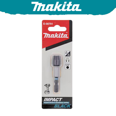 Makita E-08791 triecienmelns magnētisko uzgaļu turētājs 60 MM 1/4 collu sešstūra roktura magnētiskās uzmavas piedziņas uzgaļa instrumenta piederumu adapteris