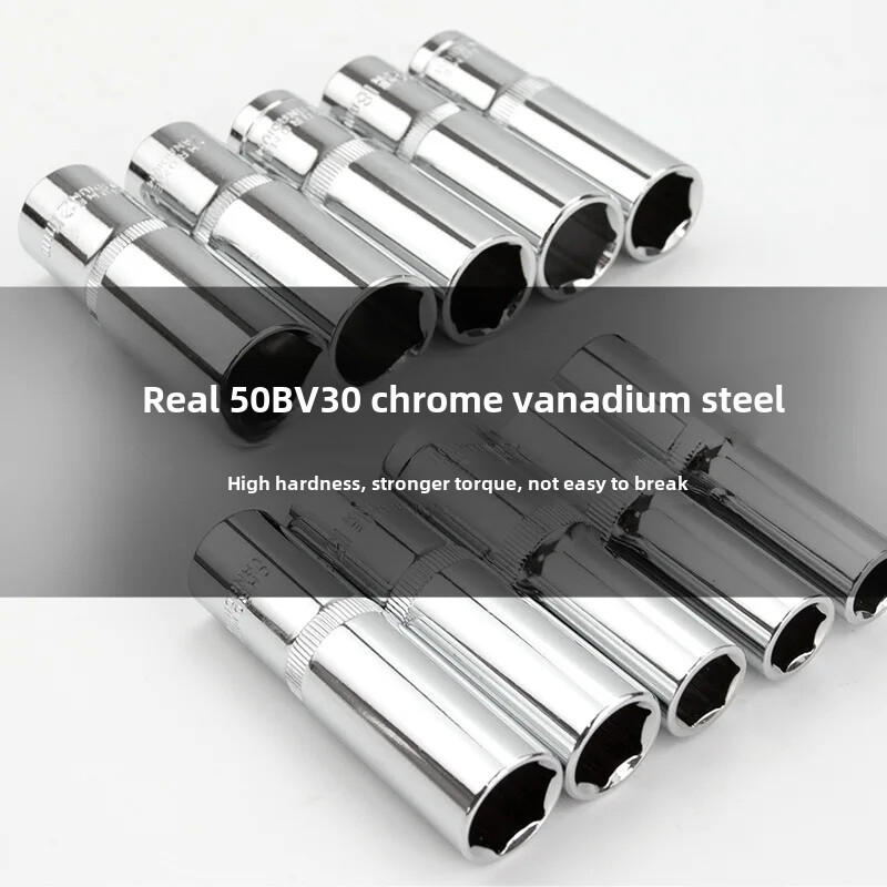 1/2 Large Flying 8-32mm Hexagonal Long Socket Head 12,5mm Hexagonal Electric Car Επισκευής Εργαλείο υλισμικού κλειδιού