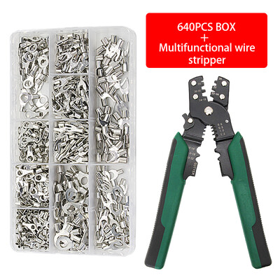 Suspaudimo gnybtas + replės, šalto spaudimo gnybtas, U formos O formos, vielos jungtis 0,5–4 mm kvadratinis „Eletrico“ gnybtas