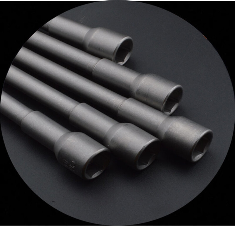 1 ks 200 mm dlhá sada metrických kľúčov s vnútorným šesťhranom 5,5 mm - 19 mm, adaptér, vrták 1/4', stopka 6,35 mm, šesťhranná matica, nástroj na skrutky s vnútorným šesťhranom